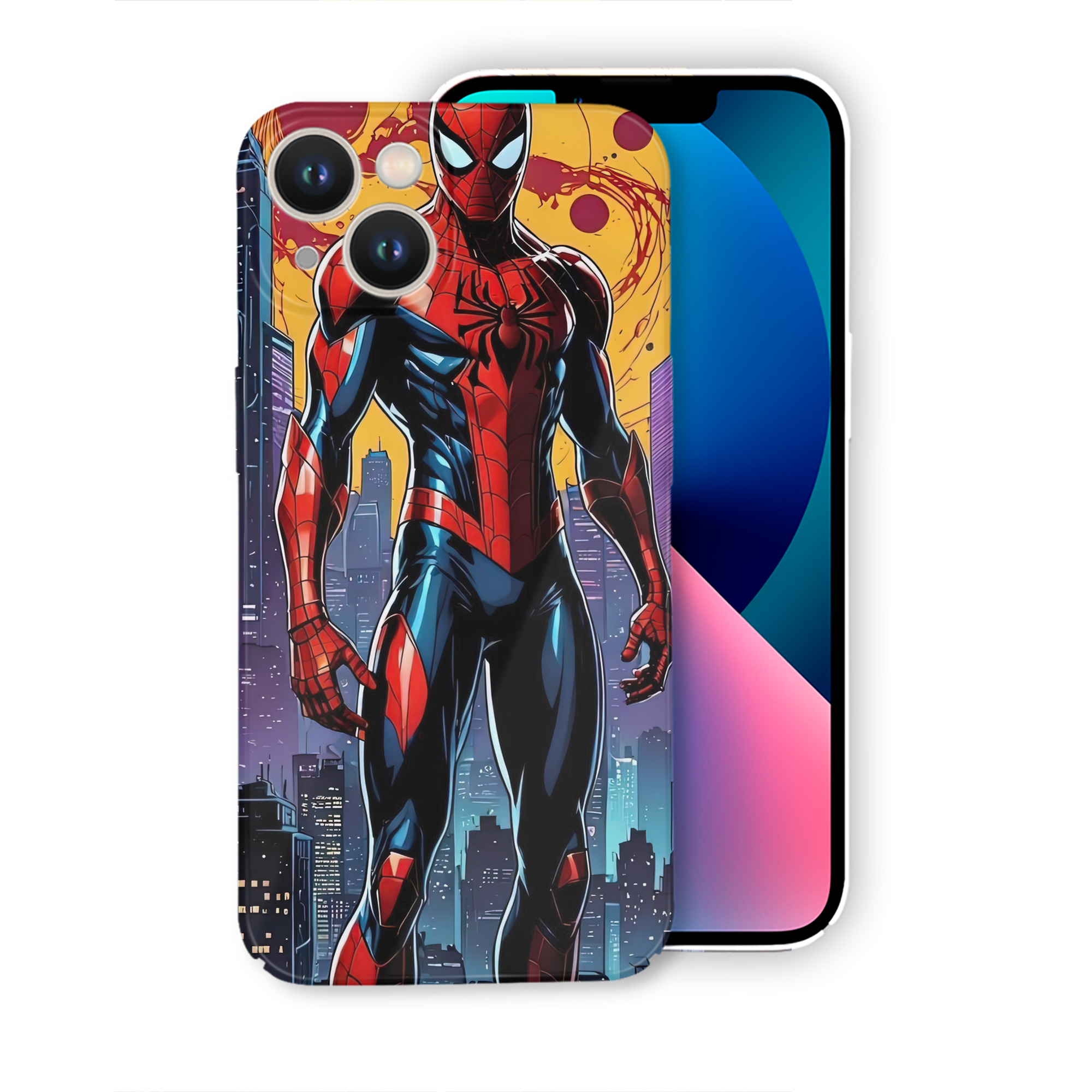 （画像用） Spider Man スパイダーマン 【iPhone 14シリーズ対応】ハードケース